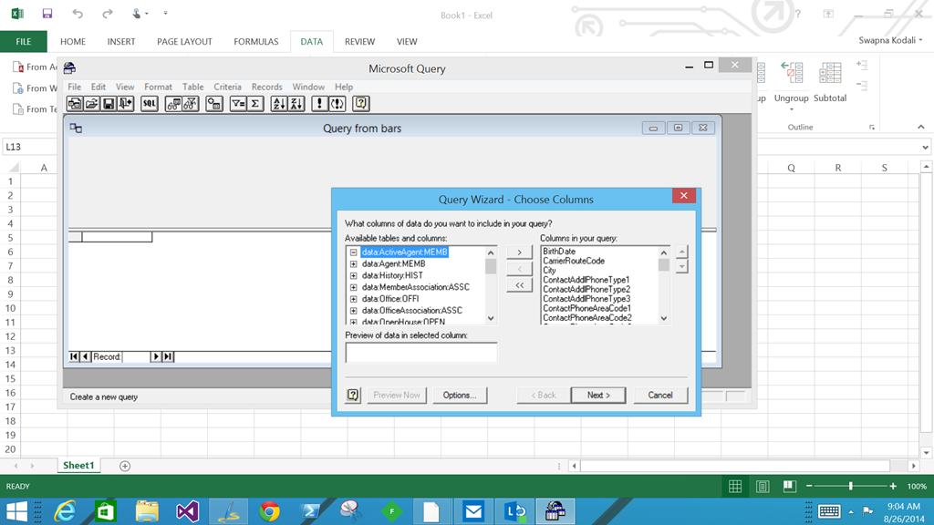 odbc driver for excel 2013